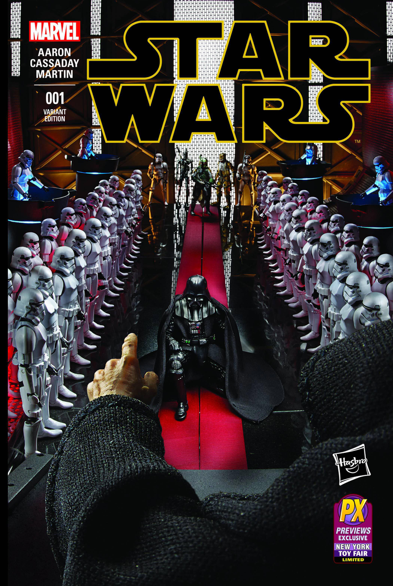 Illustration for article titled Oh God, This Star Wars Variant Comic Cover Makes Me Want All The Toys